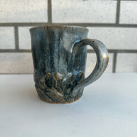 Carved Mountains Mug - Grey-blue