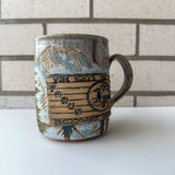 Forks Sign Mug - Waterfall