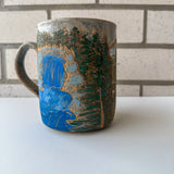Forks Sign Mug - Waterfall