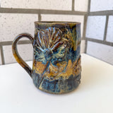 Abstract Flowers Mug