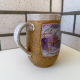 Pink/Purple Wildflower Mug