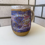 Pink/Purple Wildflower Mug