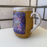 Pink/Purple Wildflower Mug