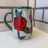 Lion and Lamb Floral Mug