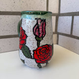 Lion and Lamb Floral Mug