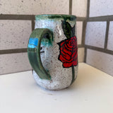 Lion and Lamb Floral Mug