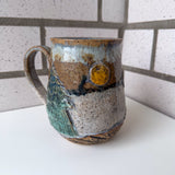 Relief Carved Bear & Tree Mug