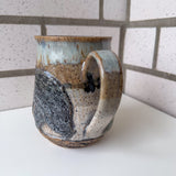 Relief Carved Bear & Tree Mug