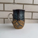 Relief Carved Mountains, Starry Night