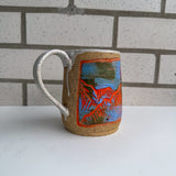 Orange Mountains Mug