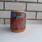 Orange Mountains Mug
