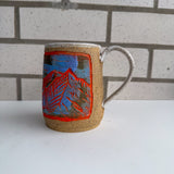 Orange Mountains Mug