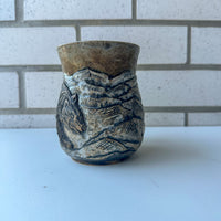 Relief Carved Bear Mug