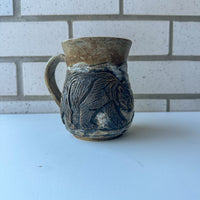 Relief Carved Bear Mug