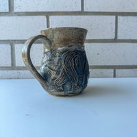 Relief Carved Bear Mug