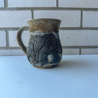Relief Carved Bear Mug