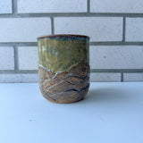 Relief Carved Mountains Mug