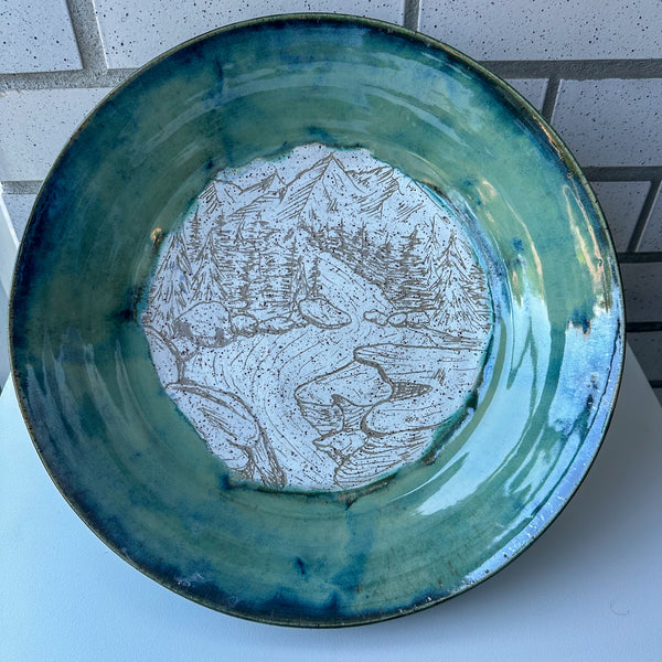 Mountains Serving Platter