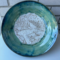 Mountains Serving Platter