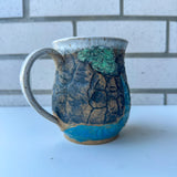 Relief Carved Waterfall Mug