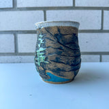 Relief Carved Waterfall Mug