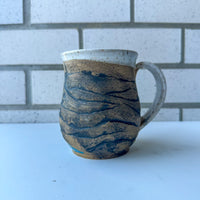 Relief Carved Waterfall Mug