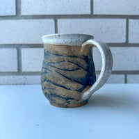 Relief Carved Waterfall Mug