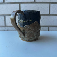 Relief Carved Mountains Mug - Northern Lights