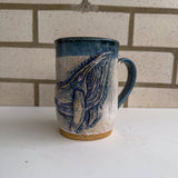 Whale Mug (Relief Carving)