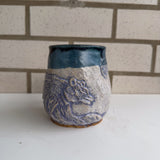 Relief Carved Bear Mug