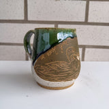Loons "I love you / Holy Sh*t" Mug - Green