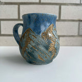 12 Carved Mountains Mug