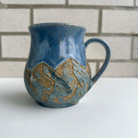 12 Carved Mountains Mug