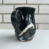 10 Carved Waves Mug