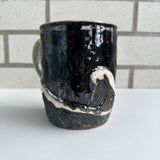 11 Carved Waves Mug