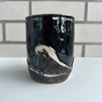 11 Carved Waves Mug