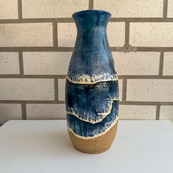 Blue Wave Vase