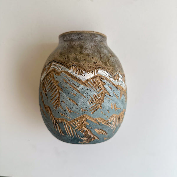 Wall Vase - Mountains